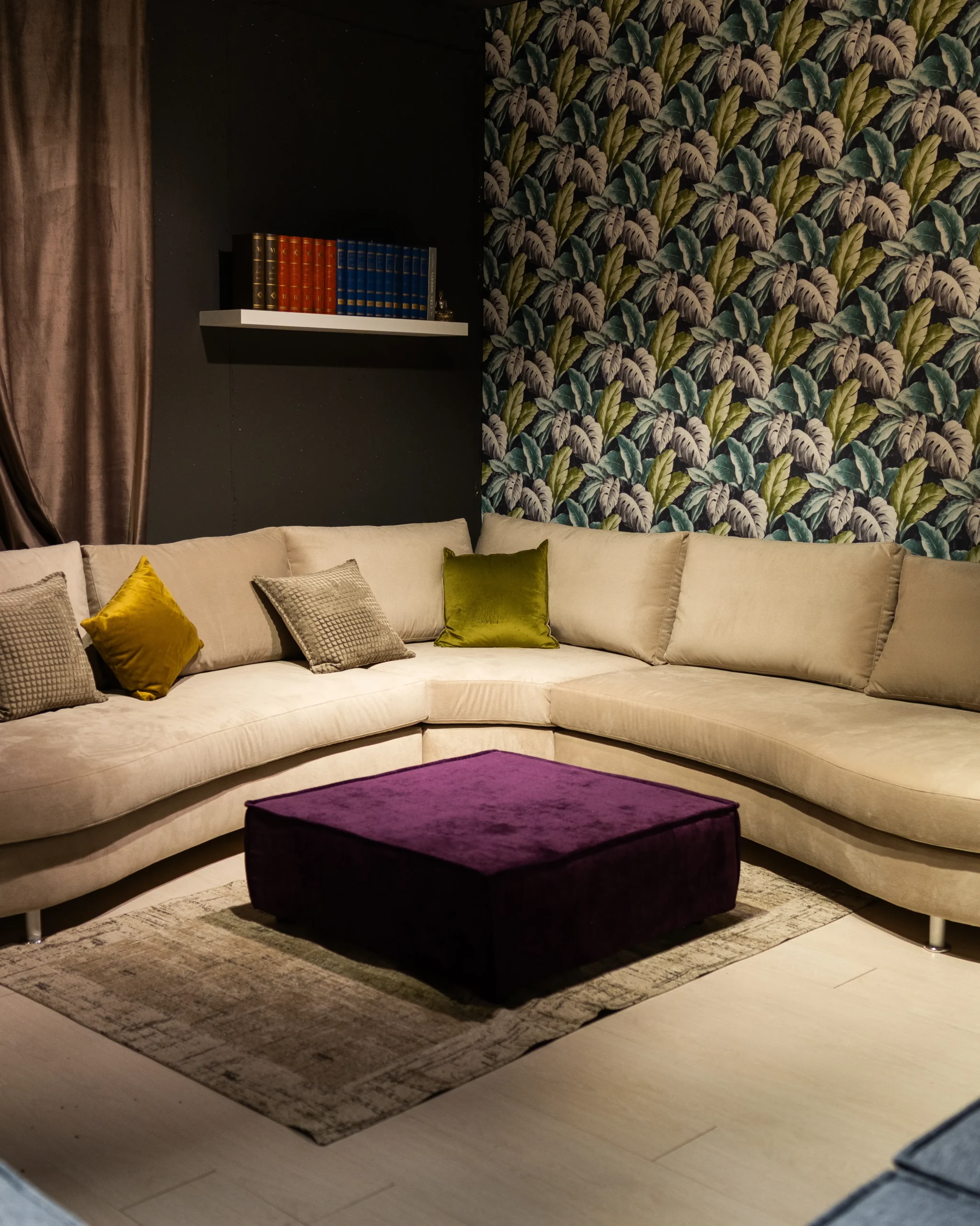 Pouf — Materiali e finiture